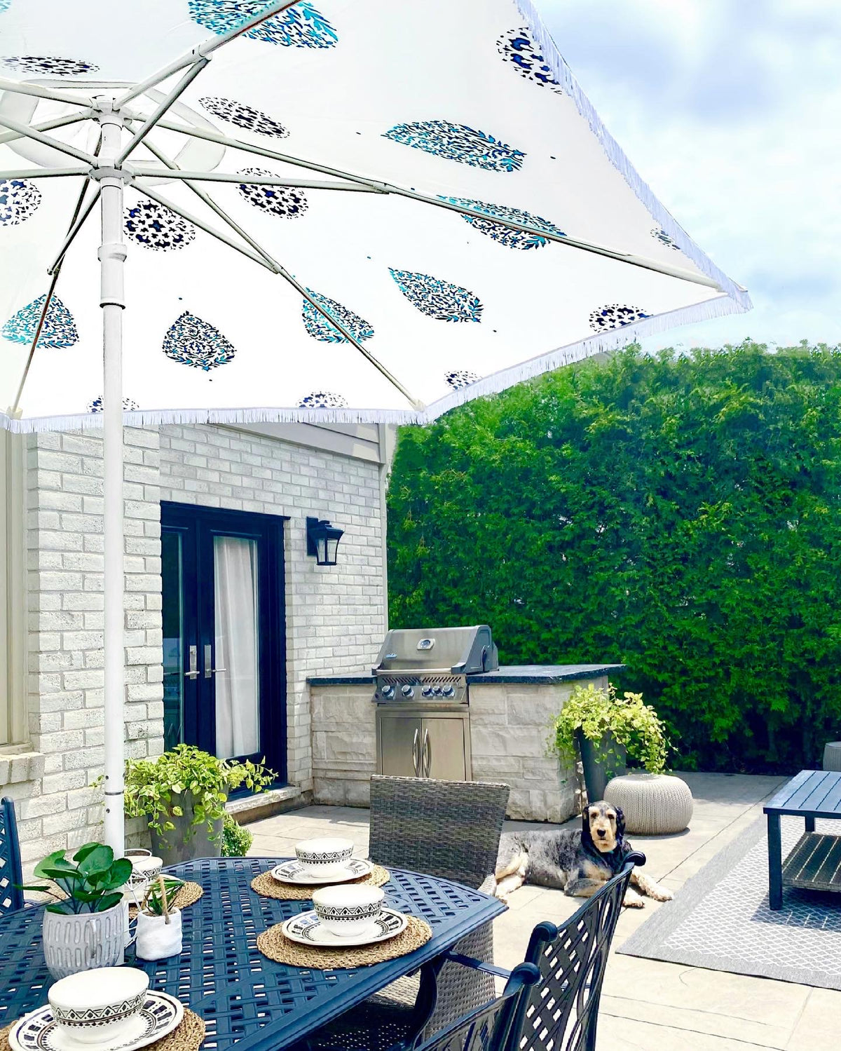 fabric dye for patio umbrella Gumuslen Yellow Green Tie Outdoor Tablecloth with Hole, Stain Resistant Waterproof Table Cover, Zipper Table Cloth Tables Picnic Garden Rectangle 60x80 in : Patio, Lawn & Engineered for lasting resilience How to Restore and Paint