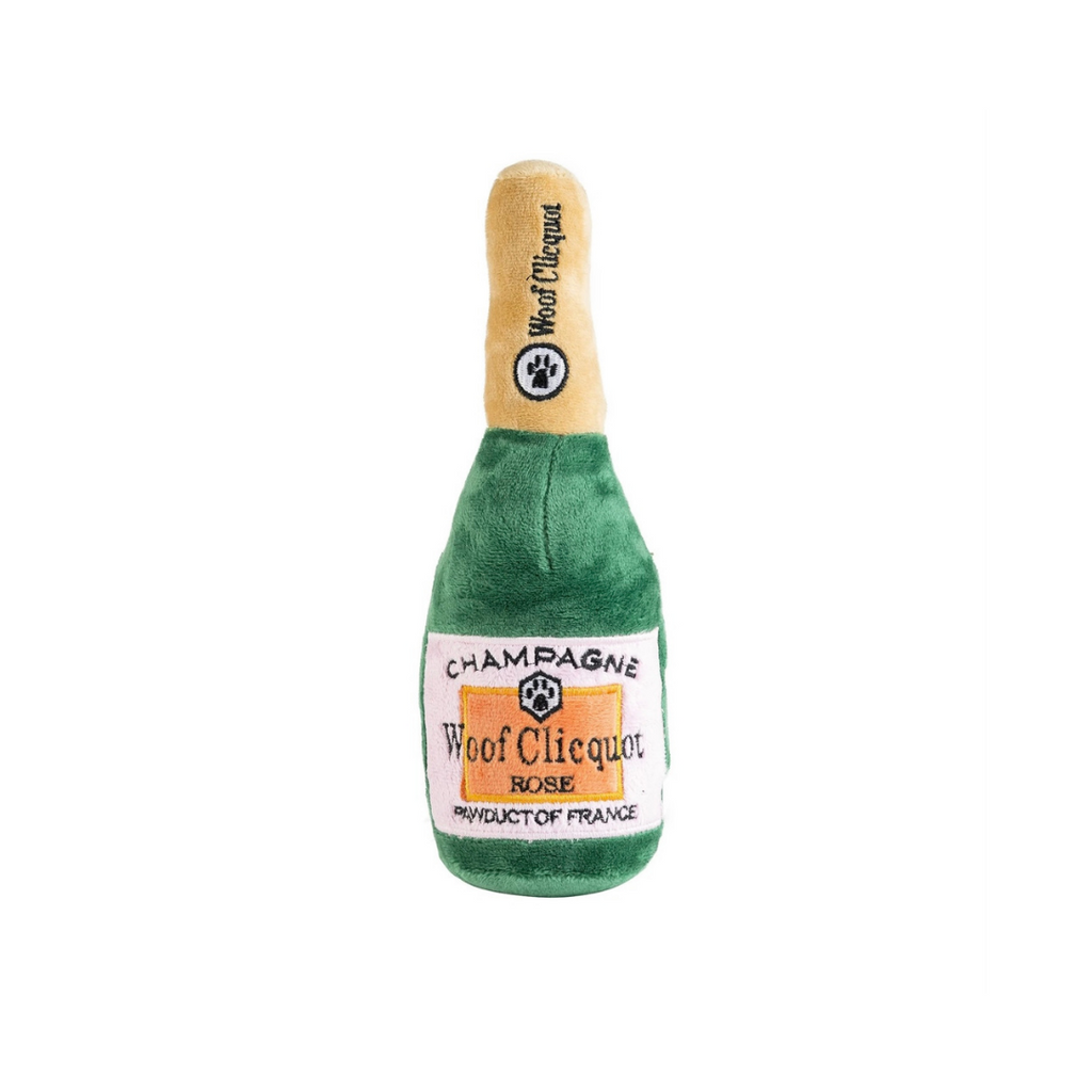 Woof Clicquot Bottle | Dog Toy | Small