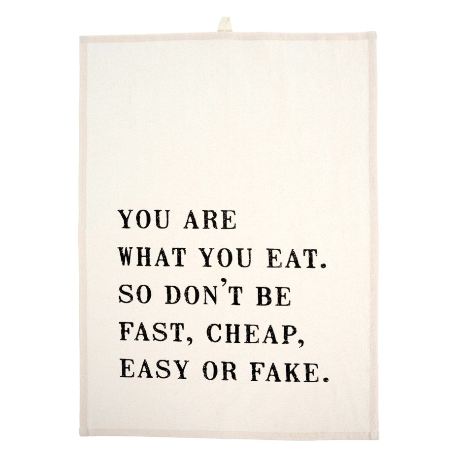 You Are What You Eat | Tea Towel