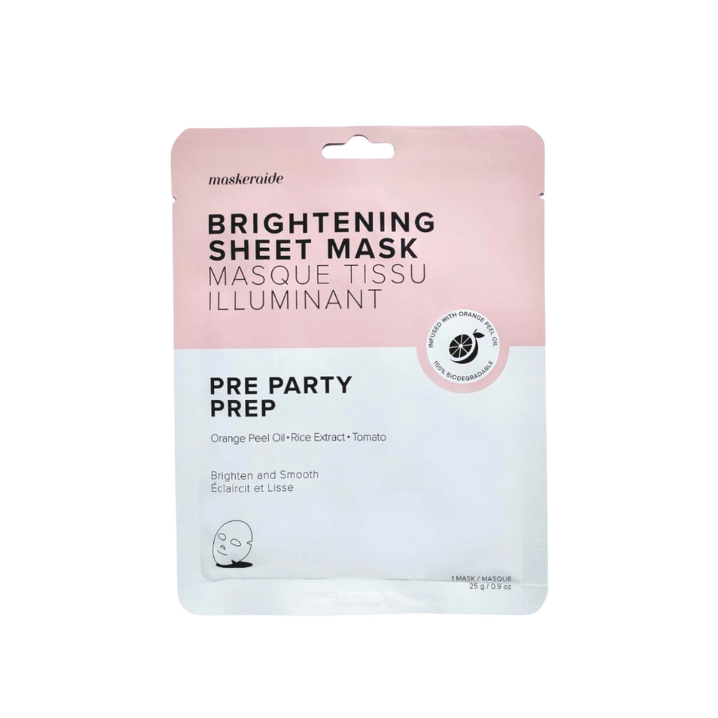 Pre Party Prep | Brightening Sheet Mask