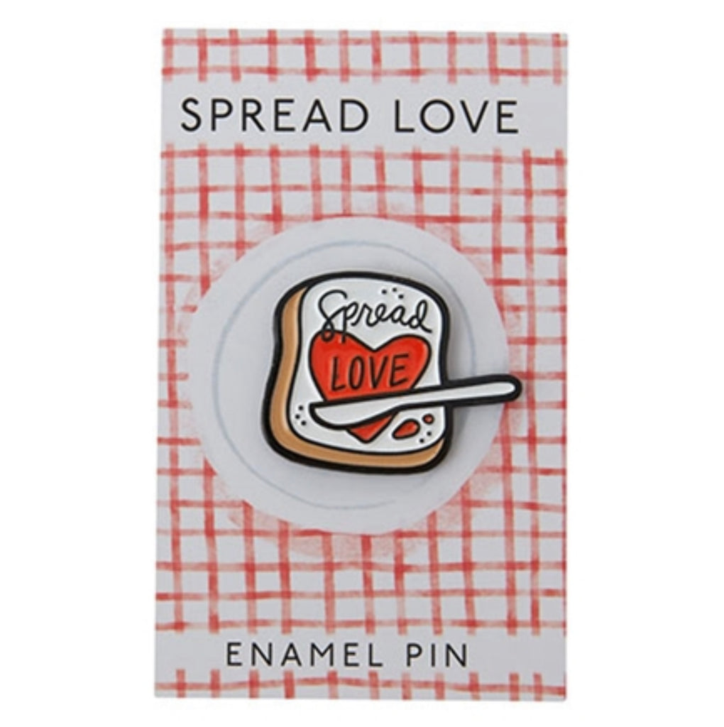 Spread Love Enamel Pin