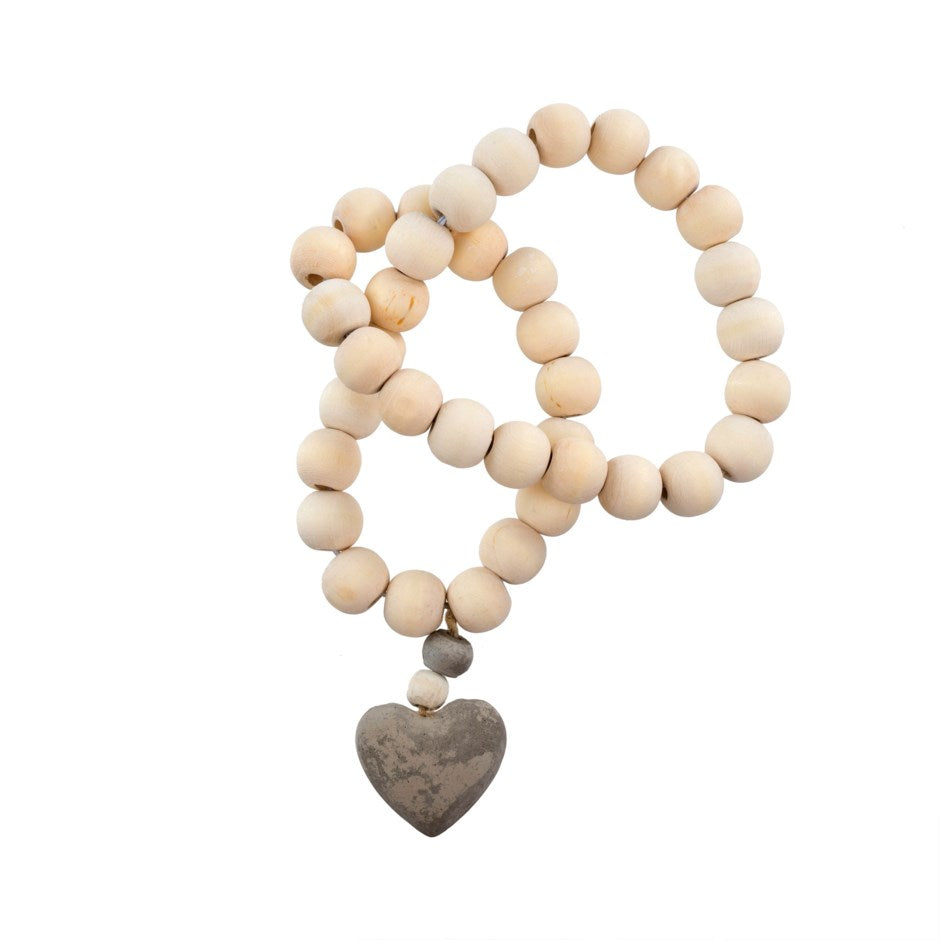 Open Heart Intention Beads | Natural