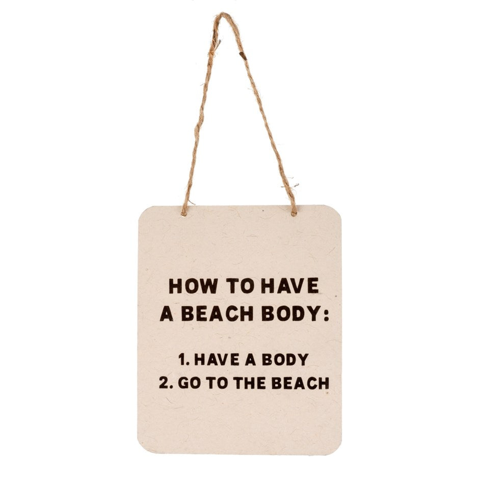 Beach Body | Sign