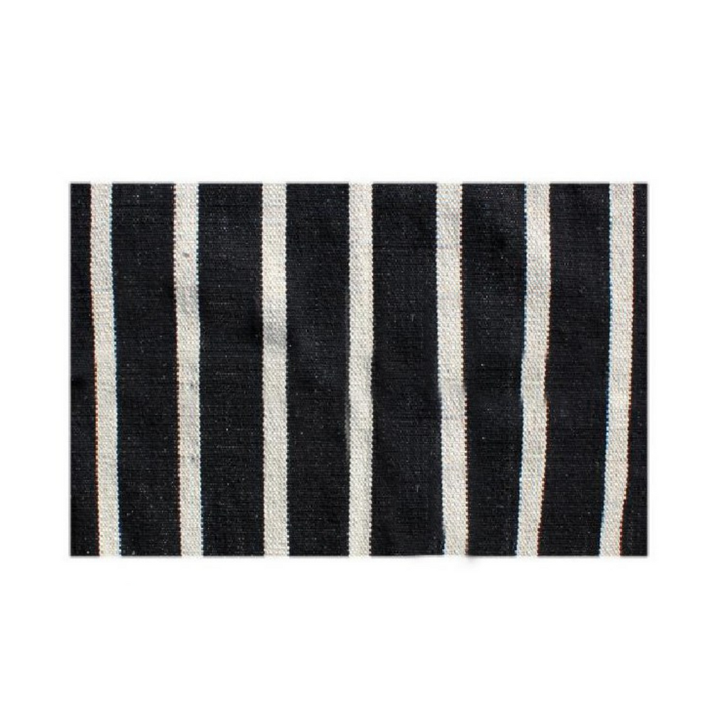 Layering Doormat | Black Stripe