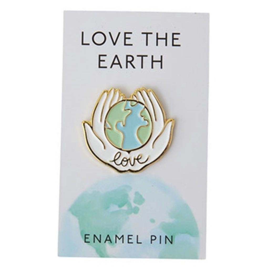 Love The Earth Enamel Pin