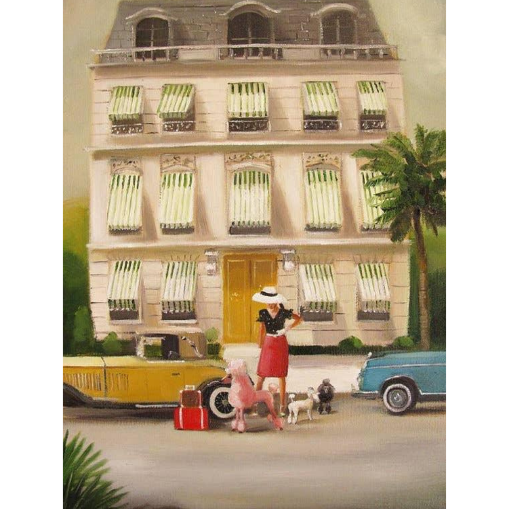 “That Summer In Monte Carlo” Art Print | 8.5 x 11